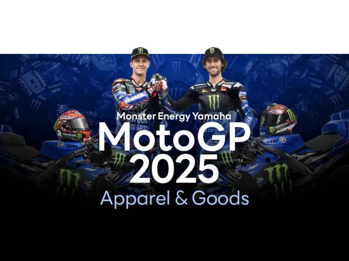 YAMAHA公式ストアでMotoGP2025アパレル＆グッズを販売中【Monster