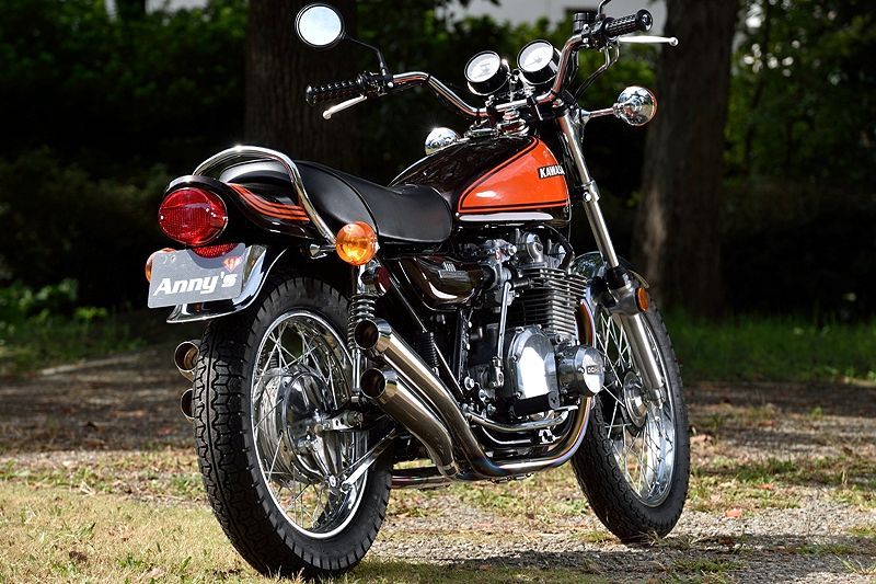 Webike | Anny's アニーズ ex4z：オールチタン4本出しマフラー Z1(01