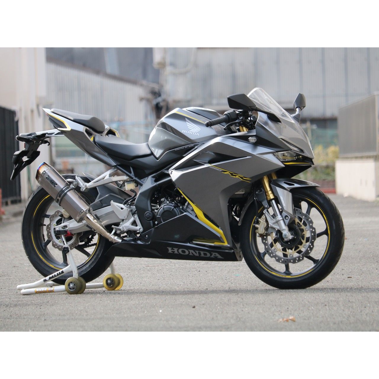 Webike | WR'S ダブルアールズ SS-OVAL スリップオンマフラー CBR250RR