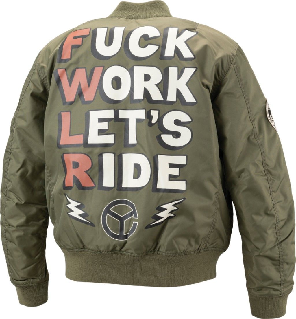 Webike | YeLLOW CORN イエローコーン MA-1ウィンタージャケット(YB