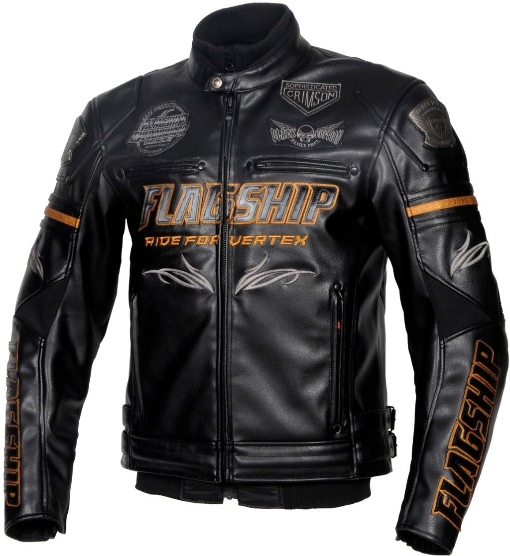 Webike | FLAGSHIP フラグシップ Vertex PU Leather Jacket