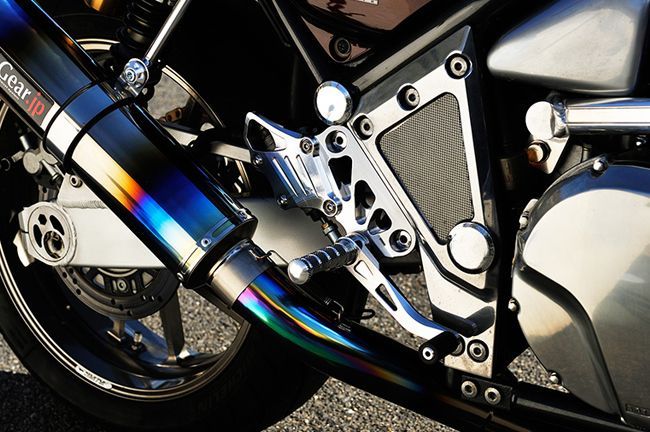 Webike | MotoGear モトギア 手曲げフルエキゾーストマフラーセンター