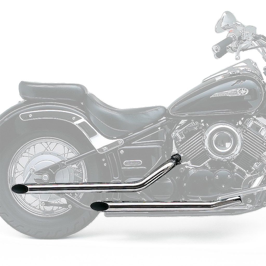 Webike | DAYTONA デイトナ ドラッグパイプマフラー ドラッグスター