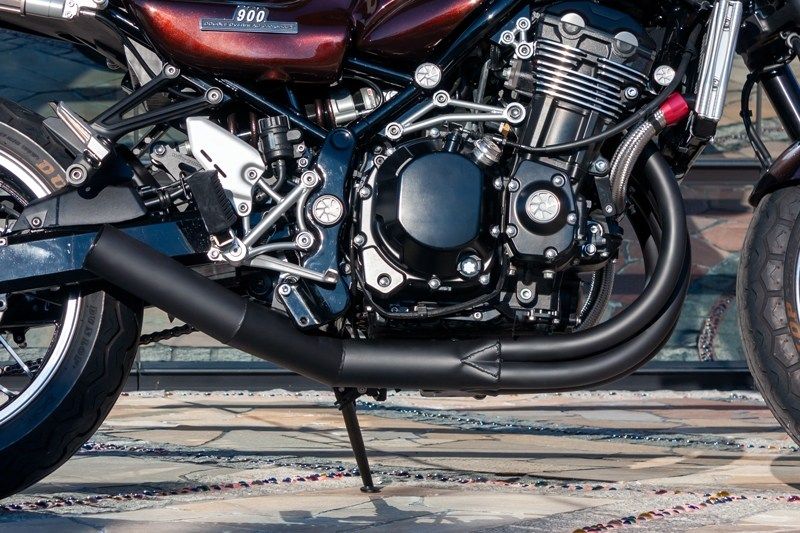 Webike | ARCHI アーキ 手曲げショート管マフラー Z900RS(189-2041