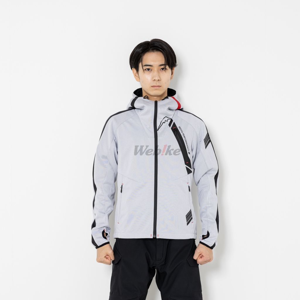 Webike | KUSHITANI クシタニ ミッドパーカー(K-1326-WH-M