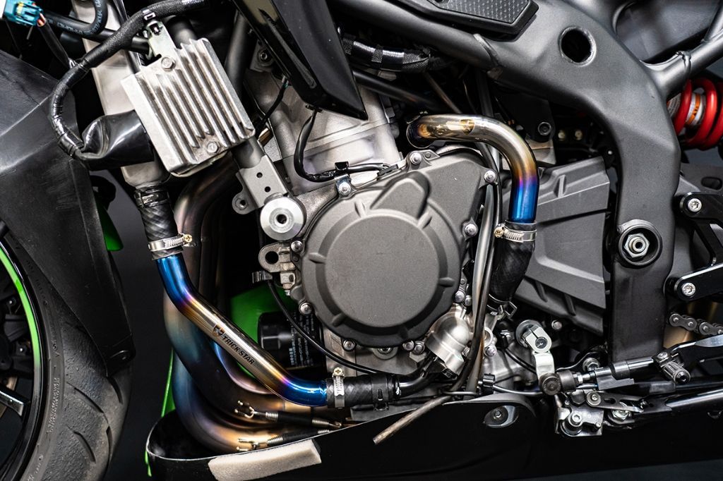 Webike | TRICKSTAR トリックスター チタンラジエターパイプ Ninja ZX