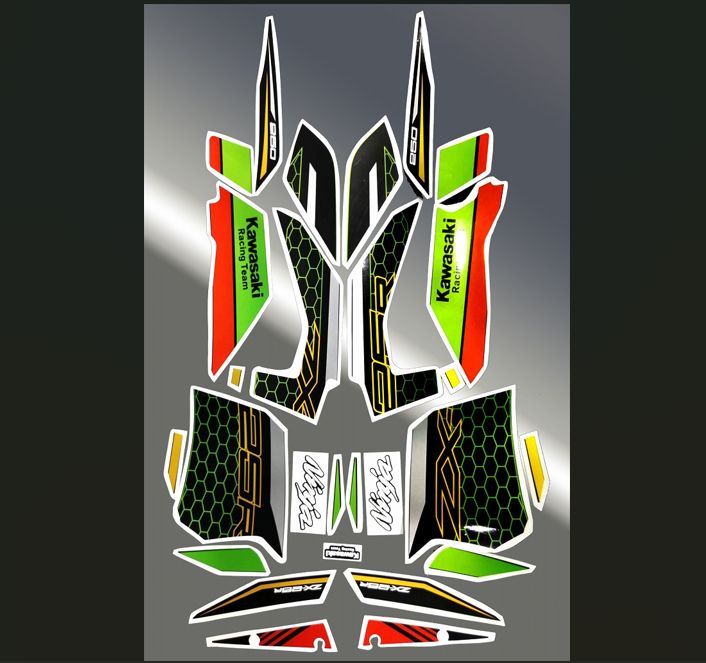 Webike | K's-STYLE ケイズスタイル デカールキット (KRTイメージ