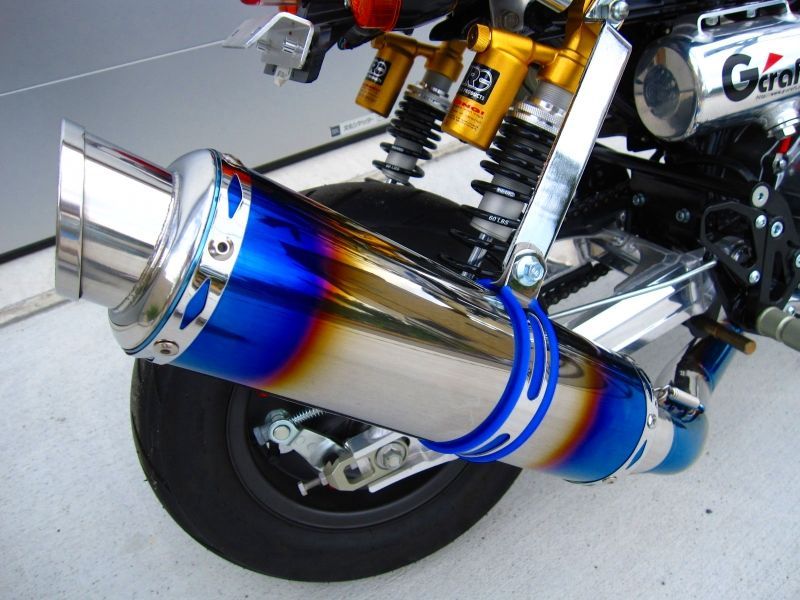 Webike | MINIMOTO ミニモト モンキーZ50J・パワーアップマフラー