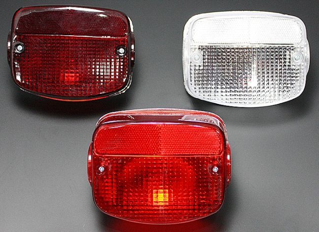 Webike | PMC ピーエムシー Z1R/Z400FX テールランプ【レンズのみ】 Z1