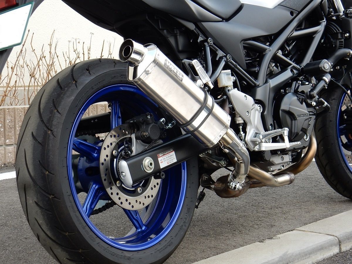 Webike | WR'S ダブルアールズ ST-OVALタイプ スリップオンマフラー