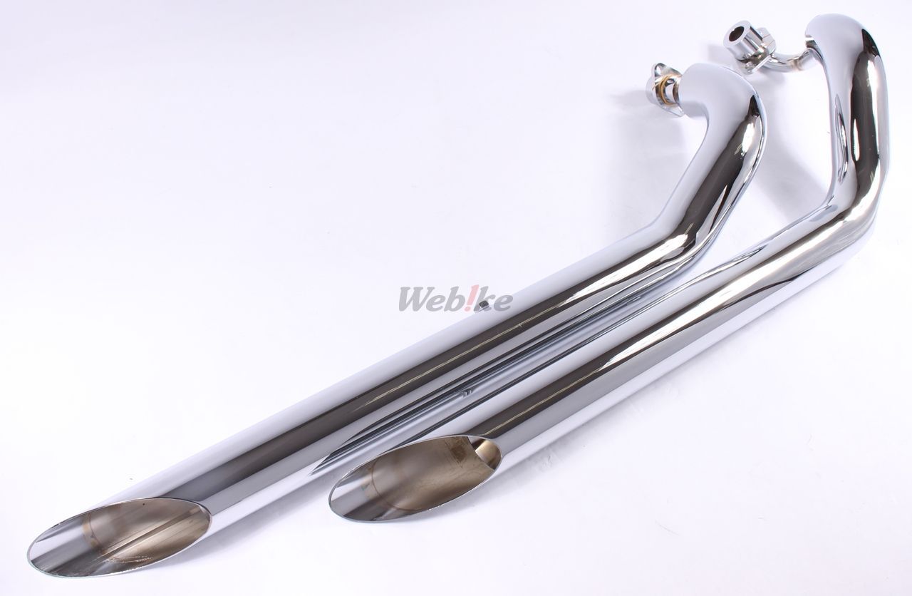 Webike | EASYRIDERS イージーライダース 70Φファットドラッグマフラー