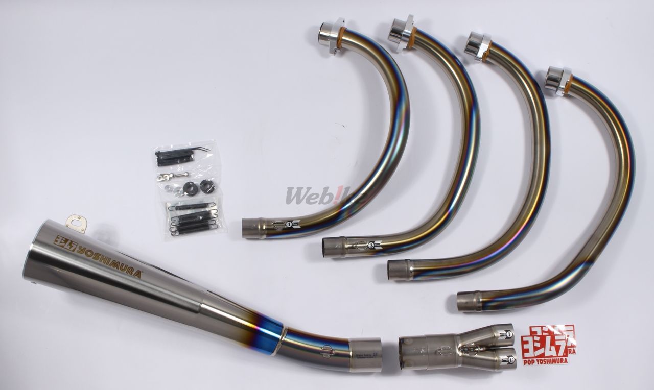 Webike | YOSHIMURA ヨシムラ 手曲チタンサイクロン「RSC-DRAG