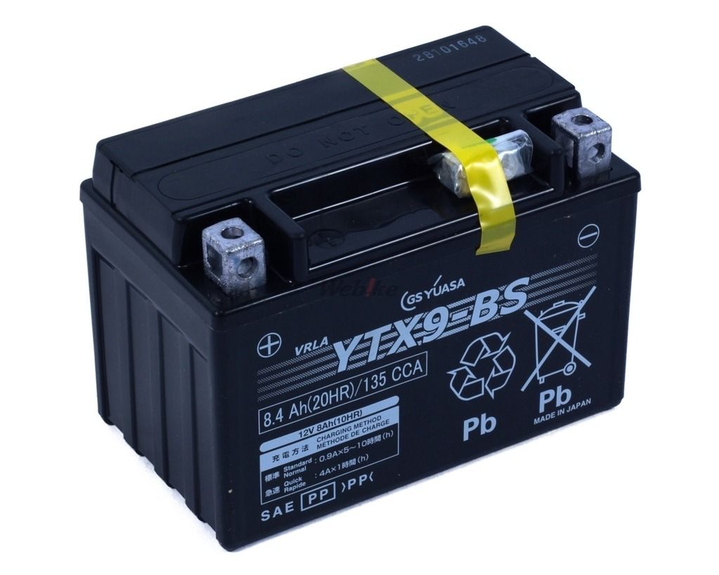 Webike | GS YUASA GSユアサ ジーエスユアサ YTX9-BS オートバイ用
