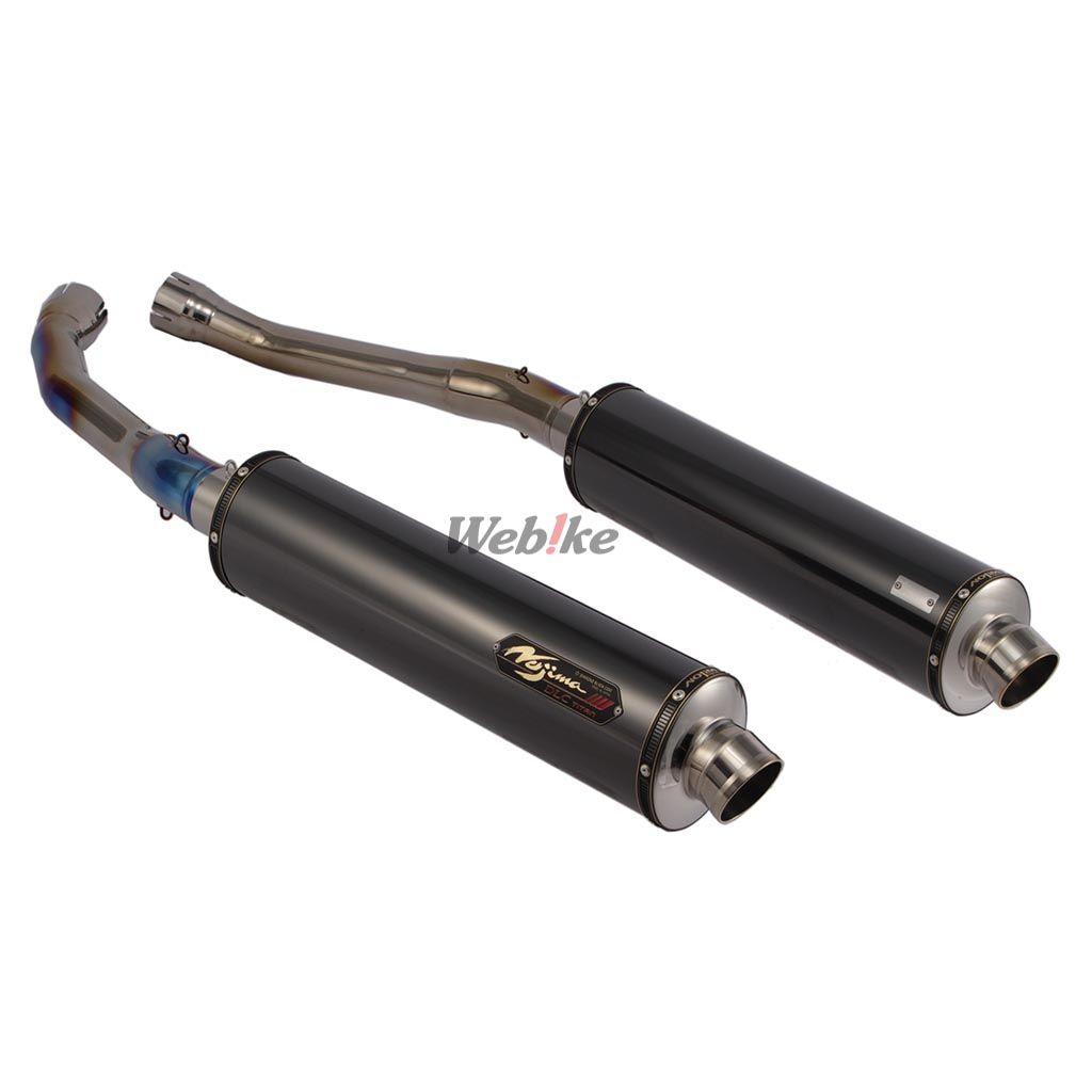 Webike | NOJIMA ノジマ DLC-TITAN スリップオンマフラー ツイン ZX