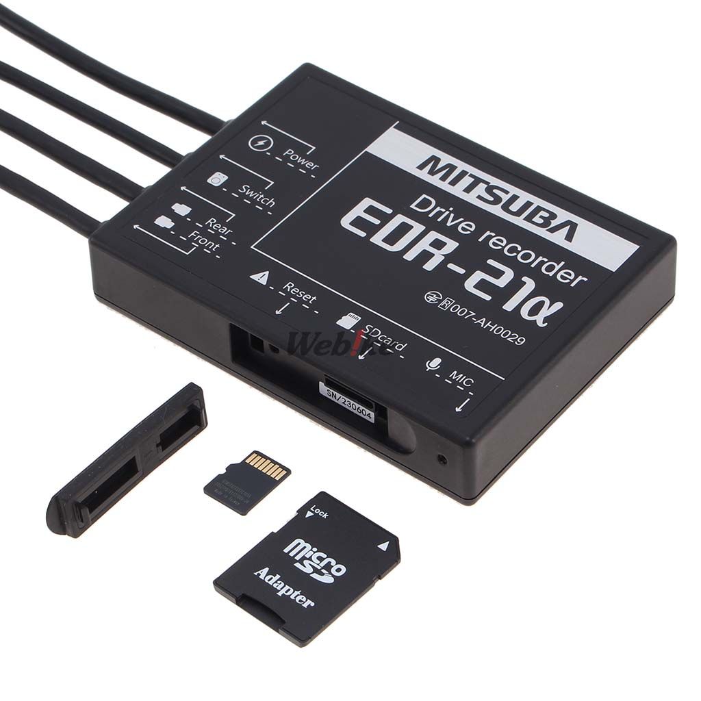 Webike | MITSUBA ミツバサンコーワ バイク専用ドライブレコーダー EDR