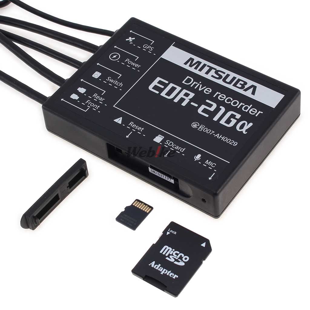 Webike | MITSUBA ミツバサンコーワ バイク専用ドライブレコーダー EDR