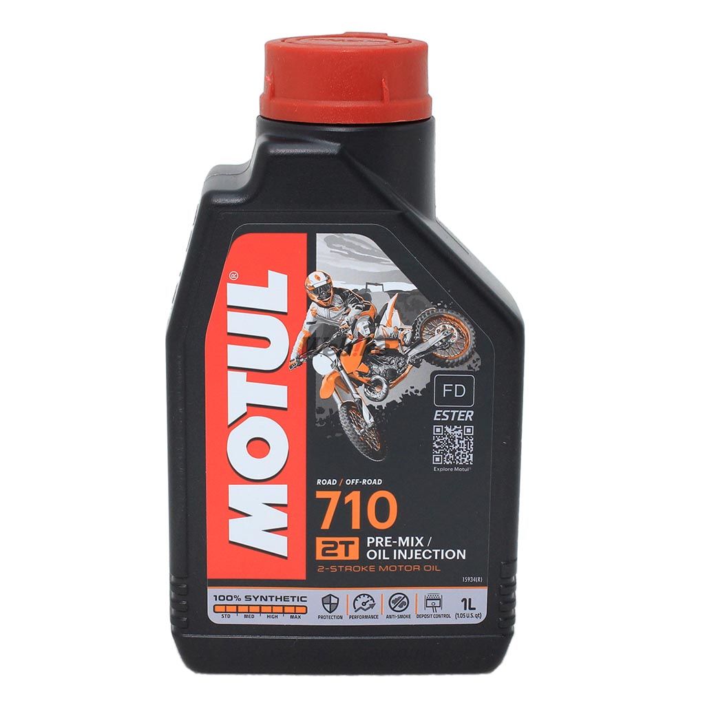 Webike | MOTUL モチュール 710 2T 【1L】【2サイクルオイル】 CR125R