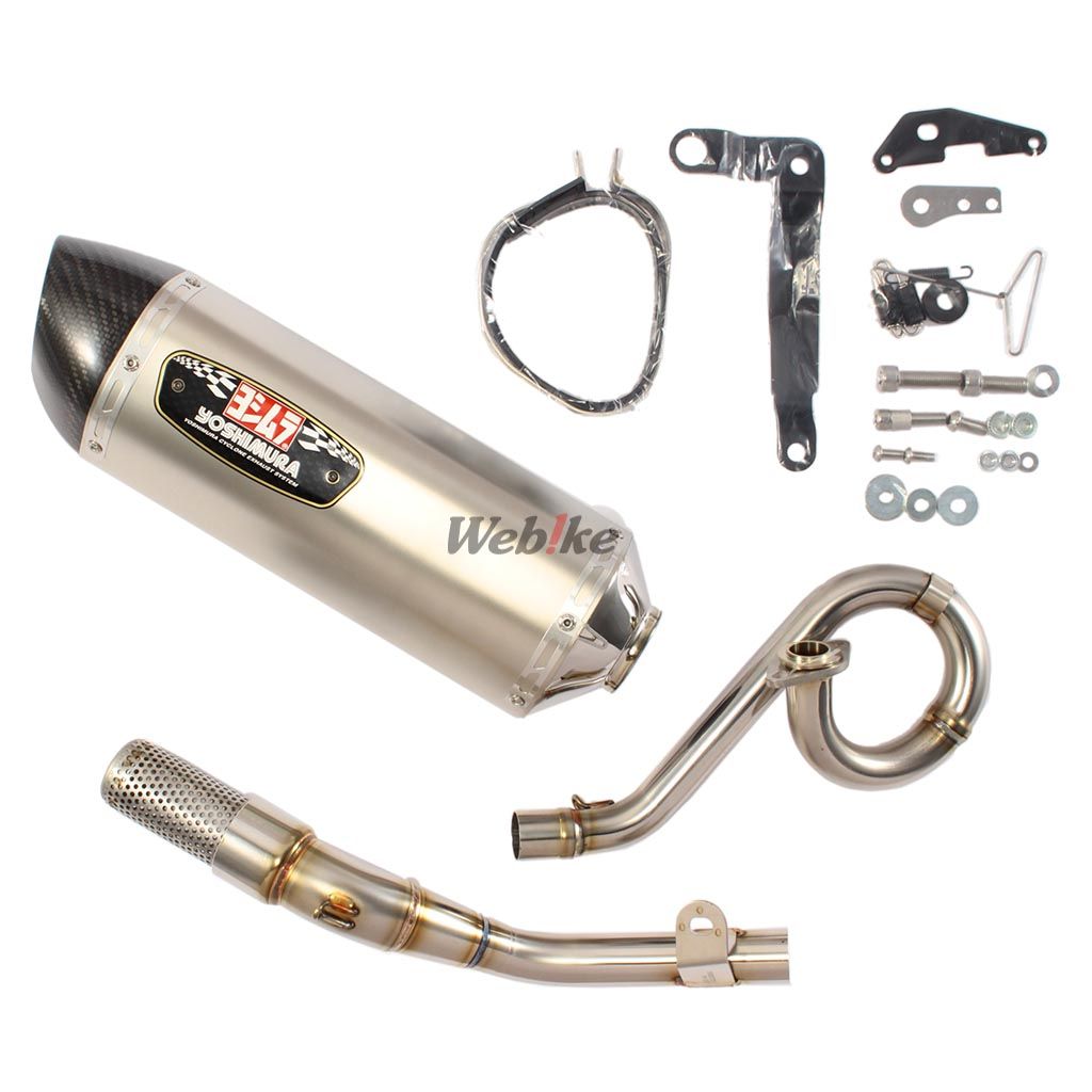 Webike | YOSHIMURA ヨシムラ 機械曲 R-77S サイクロン カーボンエンド