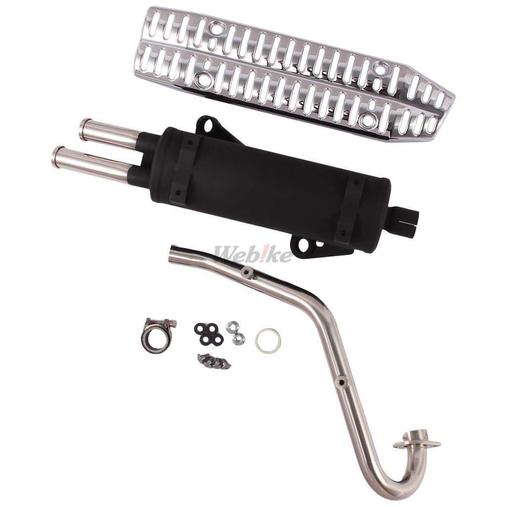 Webike | SP武川 SPタケガワ スクランブラーマフラー モンキー125(04