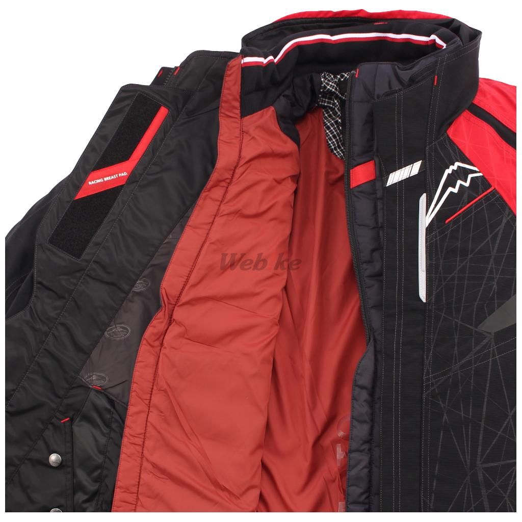 Webike | KUSHITANI クシタニ アキュートジャケット(K-2848-BK/RD-M