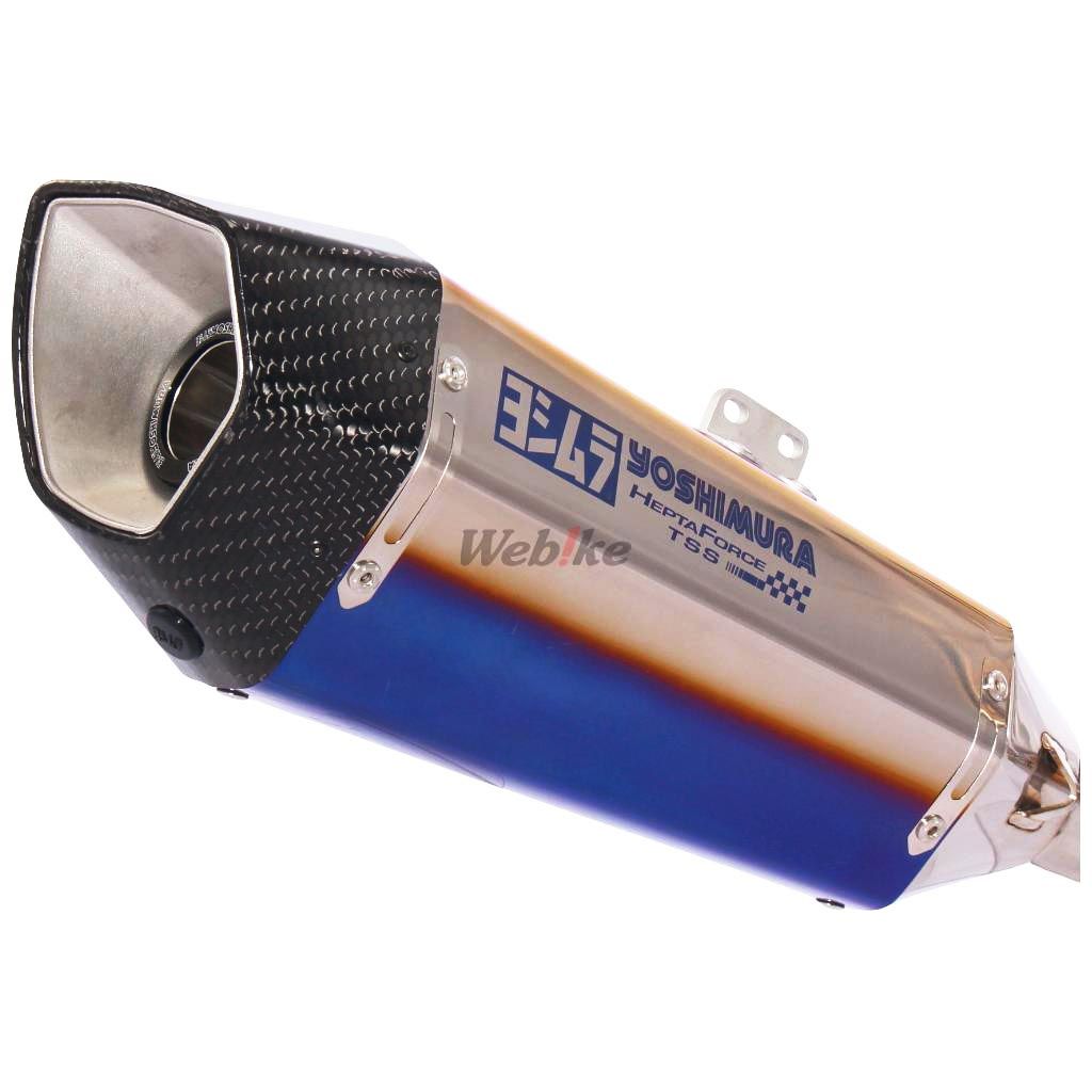Webike | YOSHIMURA ヨシムラ HEPTA FORCE TSS レーシングサイクロン
