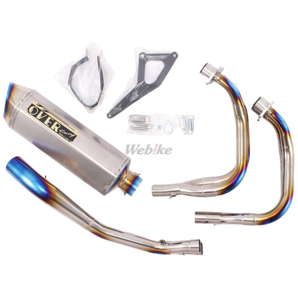 Webike | OVER オーヴァー オーバー TT-Formula RS フルチタン 4-2-1