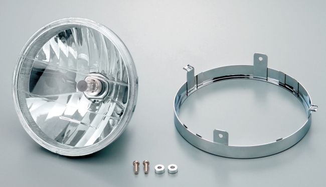 デイトナ nc36 等 円形 マルチリフレクター ヘッドライト 18cm