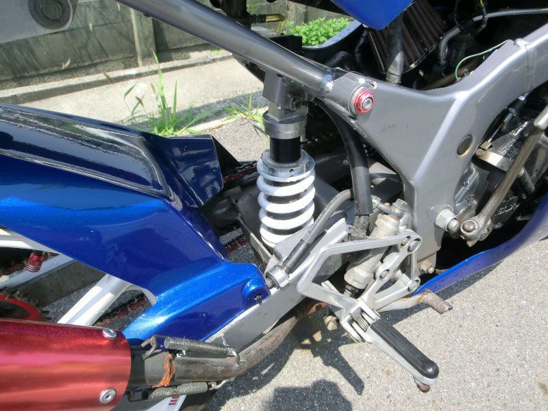 HONDA NS-1「Lip's サスペンション TypeR4を付けてみた