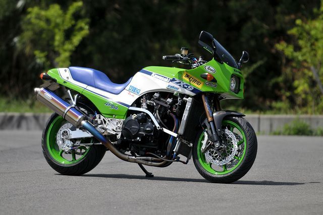 KAWASAKI GPZ900R「ホイール周り総入れ替え」 | ウェビックコミュニティ