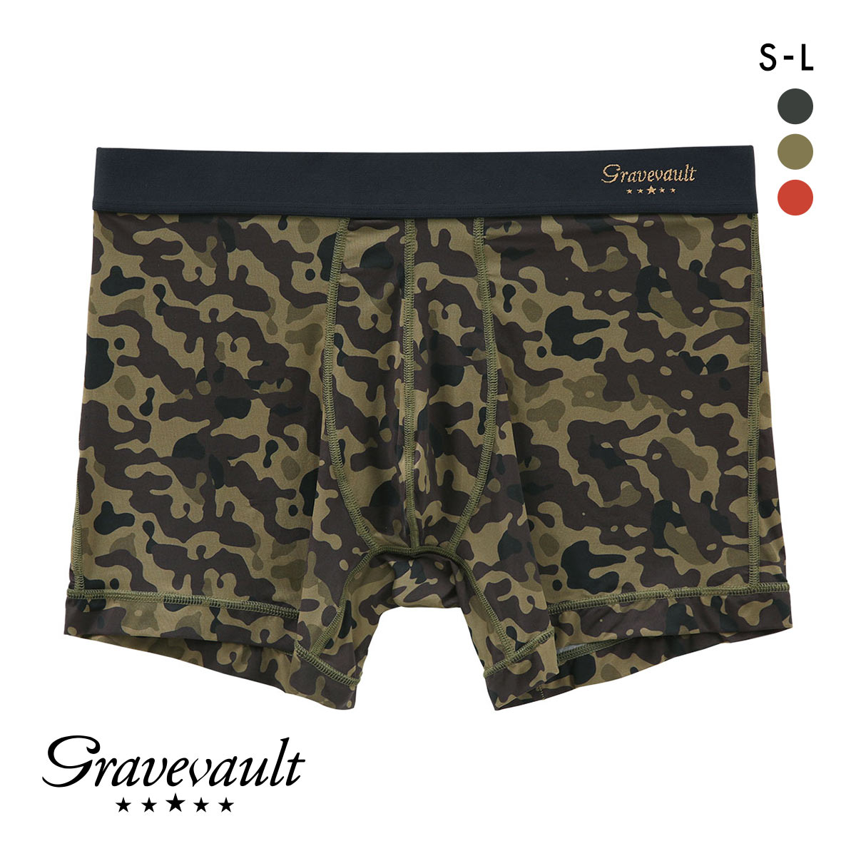 グレイブボールト Gravevault RIDOLE ショートボクサーパンツ SML