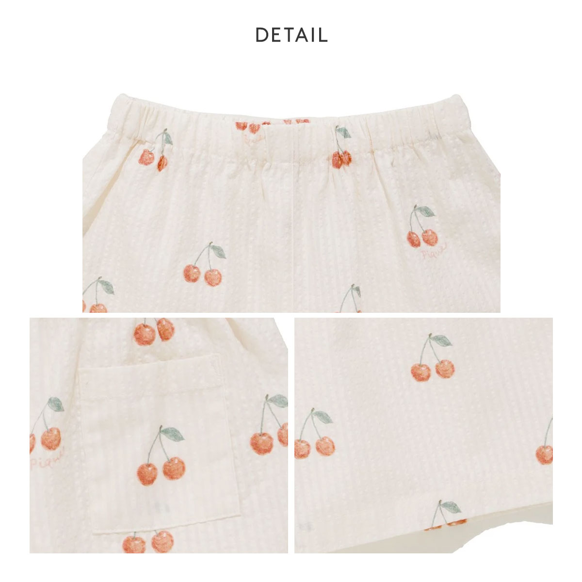 ジェラートピケ キッズアンドベイビー キッズ 甚平セット ジェラピケ