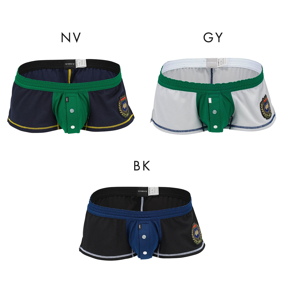 トゥート TOOT パッチド カノコ フィットトランクス メンズ 前開き