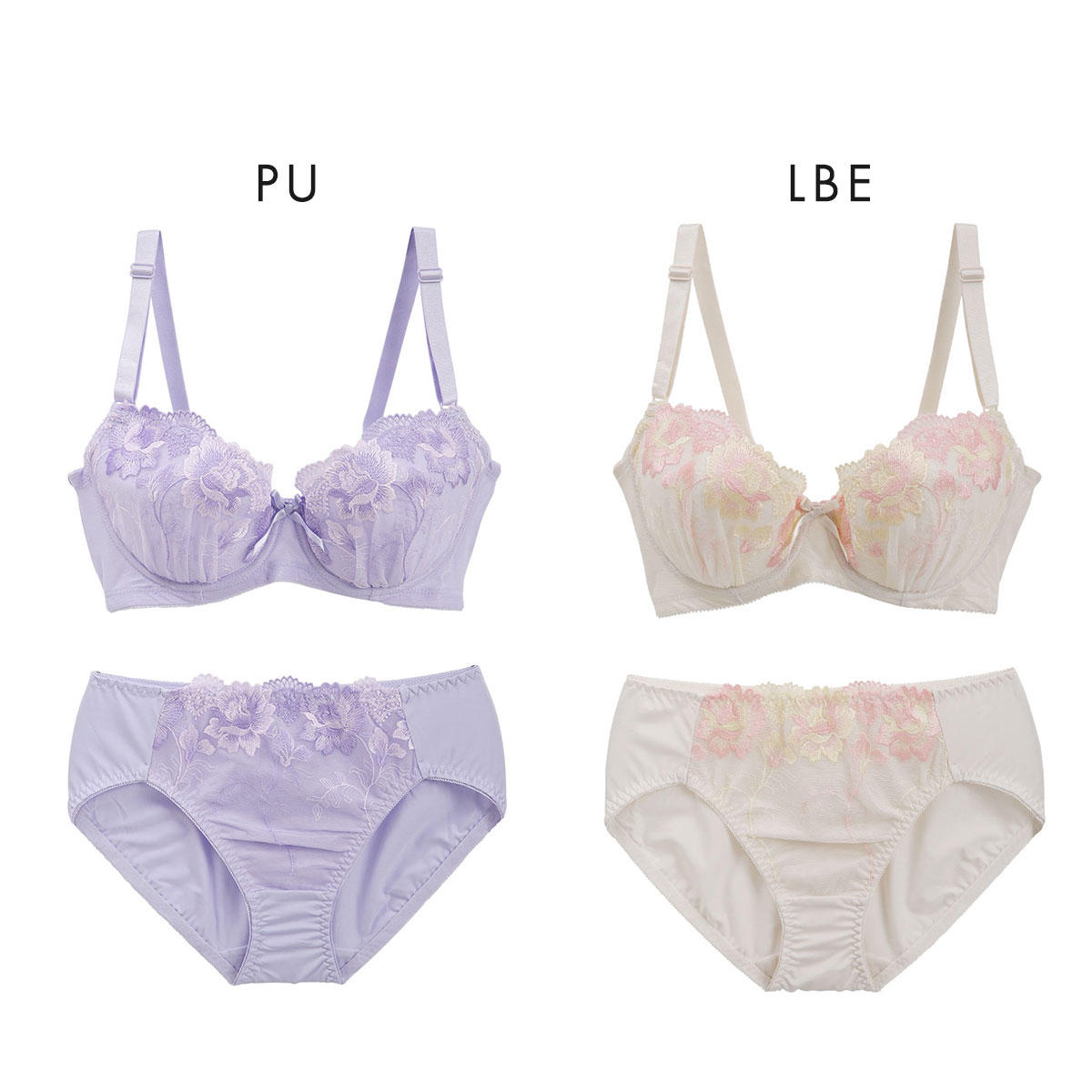 段差すっきり体験 クラシカルローズ グラマーブラセット DEF70-90