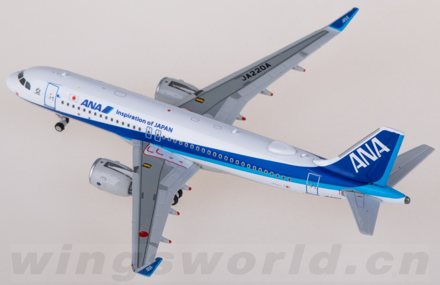 PH04598 ANA Airbus A320neo JA220A Phoenix 1:400 -飞机模型世界