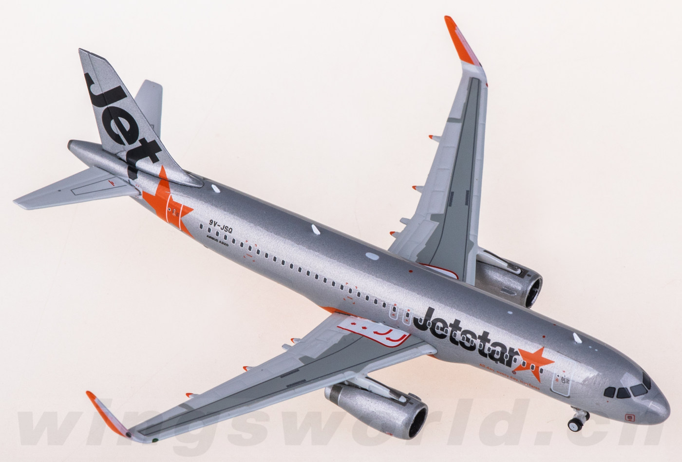 PH12032 Jetstar 捷星航空Airbus A320 9V-JSQ Phoenix 1:400 -飞机模型世界