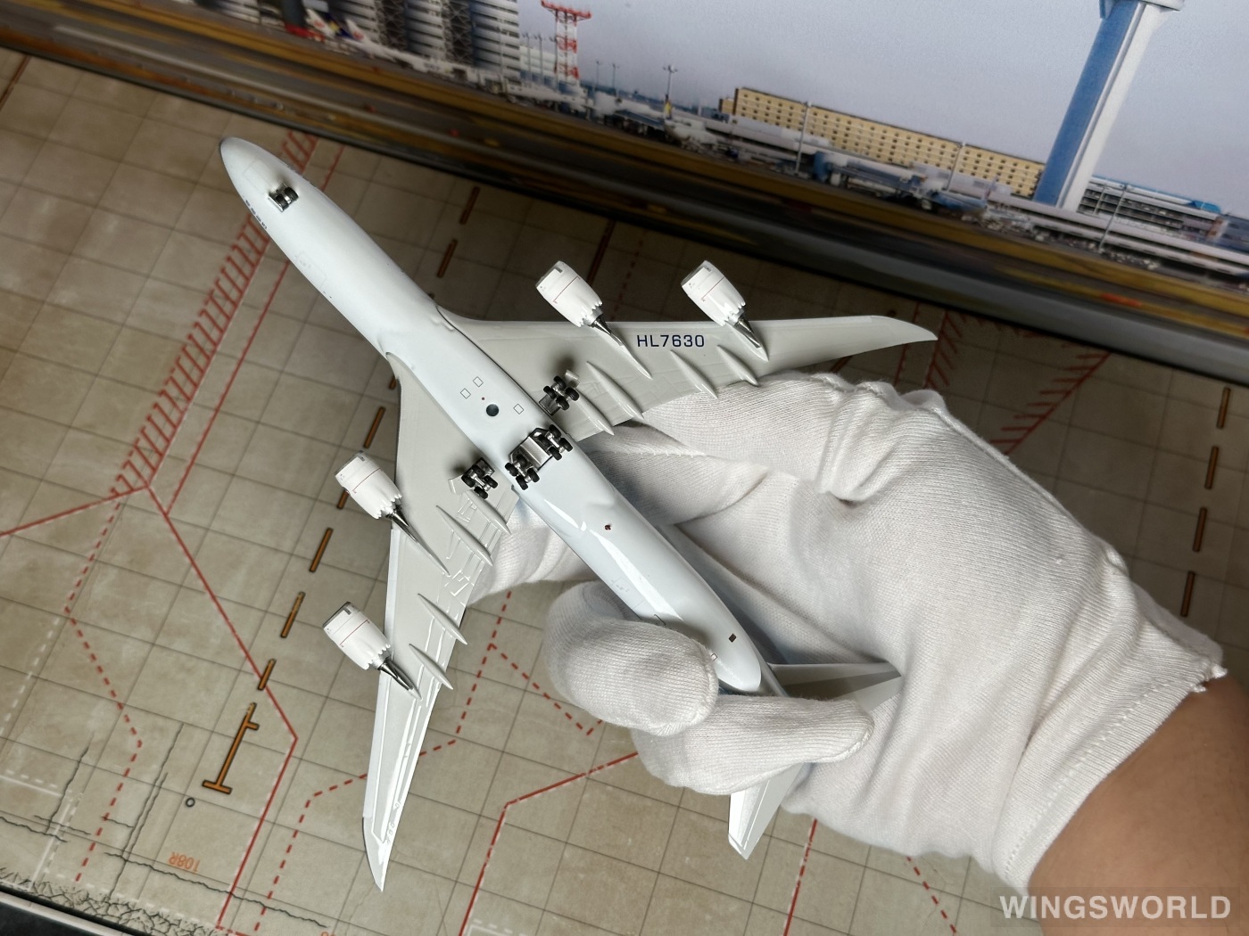 Phoenix 1:400 Boeing 747-8i Korean Air 大韩航空PH4HL7630A HL7630