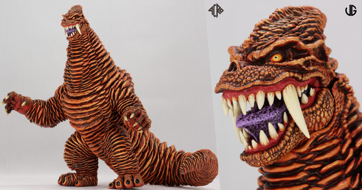 ACRO『KRS x James Groman 紅王（レッドキング）』軟膠模型，更加兇惡