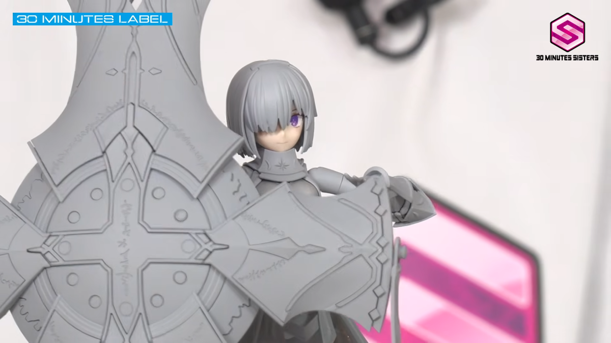 30MS ✕ FGO『シールダー/マシュ・キリエライト（新衣装Ver.）』白銀の