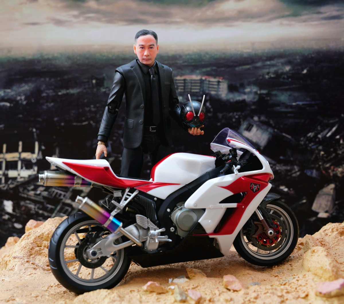 S.H.Figuarts（真骨彫製法）仮面ライダー THE NEXT - サイクロン号