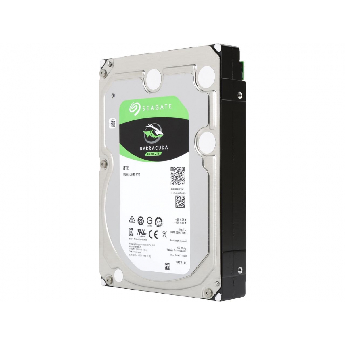 HD Seagate Barracuda PRO 8TB, Sata III, 7200RPM, 256MB, ST8000DM005