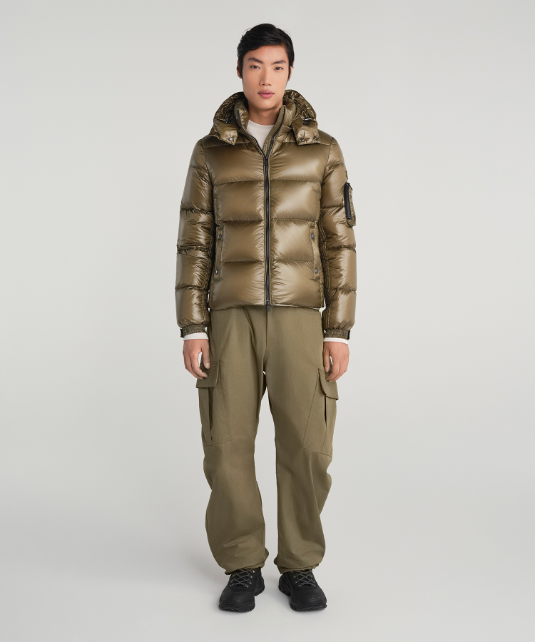 タトラスBELBO ダウンジャケットブラック01 MTA20A4562