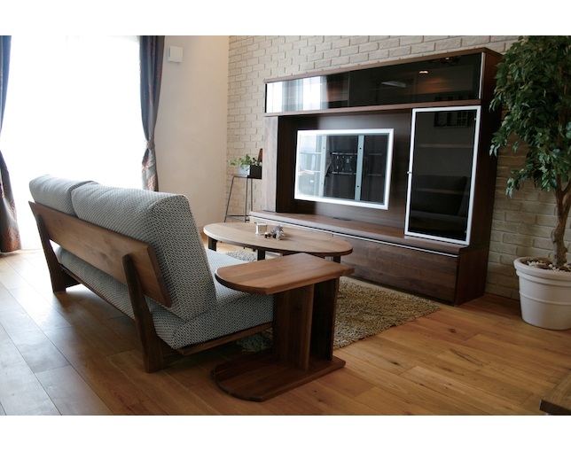 walnut サイドテーブル LT012(ウォールナット サイドテーブル LT012