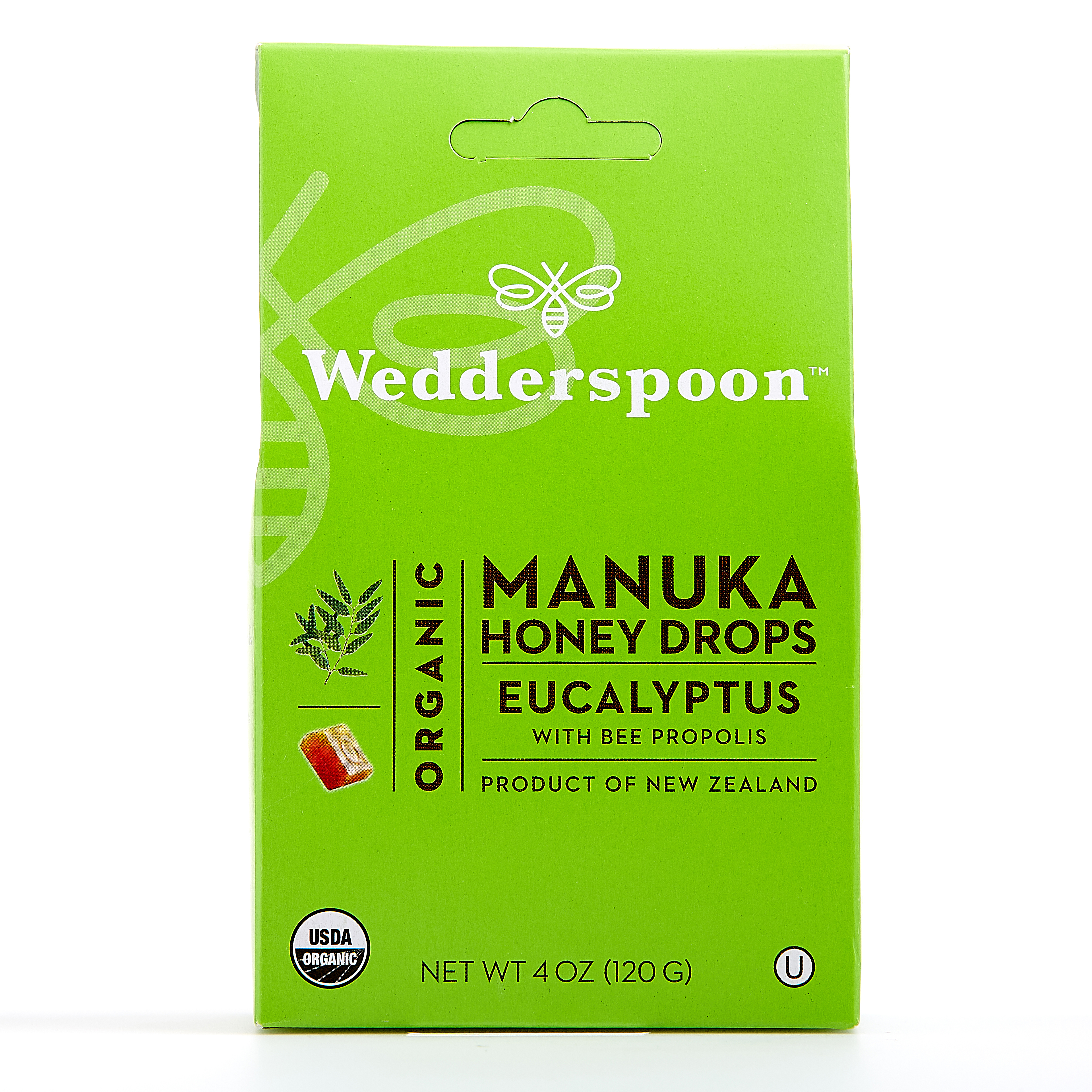 Organic Manuka Honey Drops with Eucalyptus by Wedderspoon | Thrive