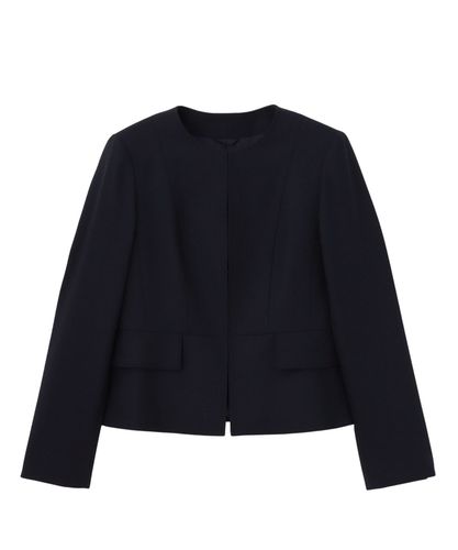 Eternal Line 2025】ミックスツイードペプラム ジャケット|ANAYI