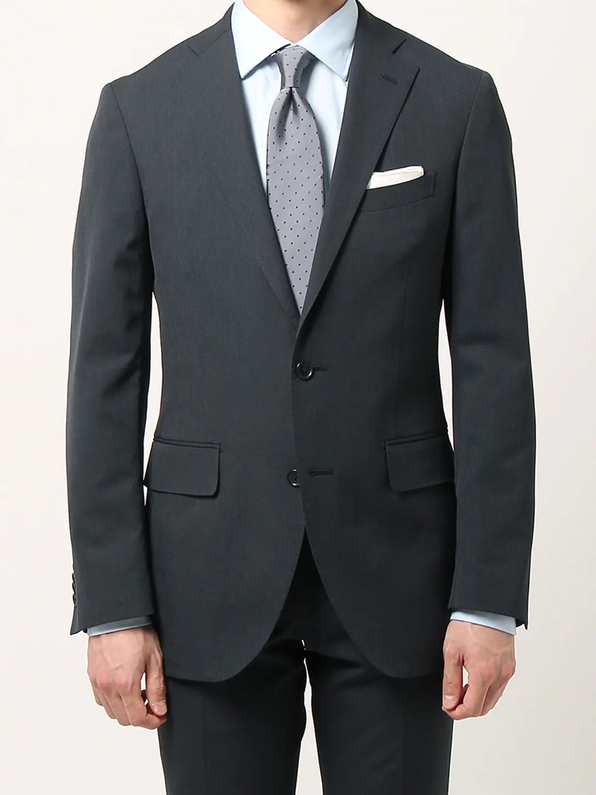 スーツ／ツーパンツ／2つボタン／ピンヘッド／CH22 | SUIT SQUARE