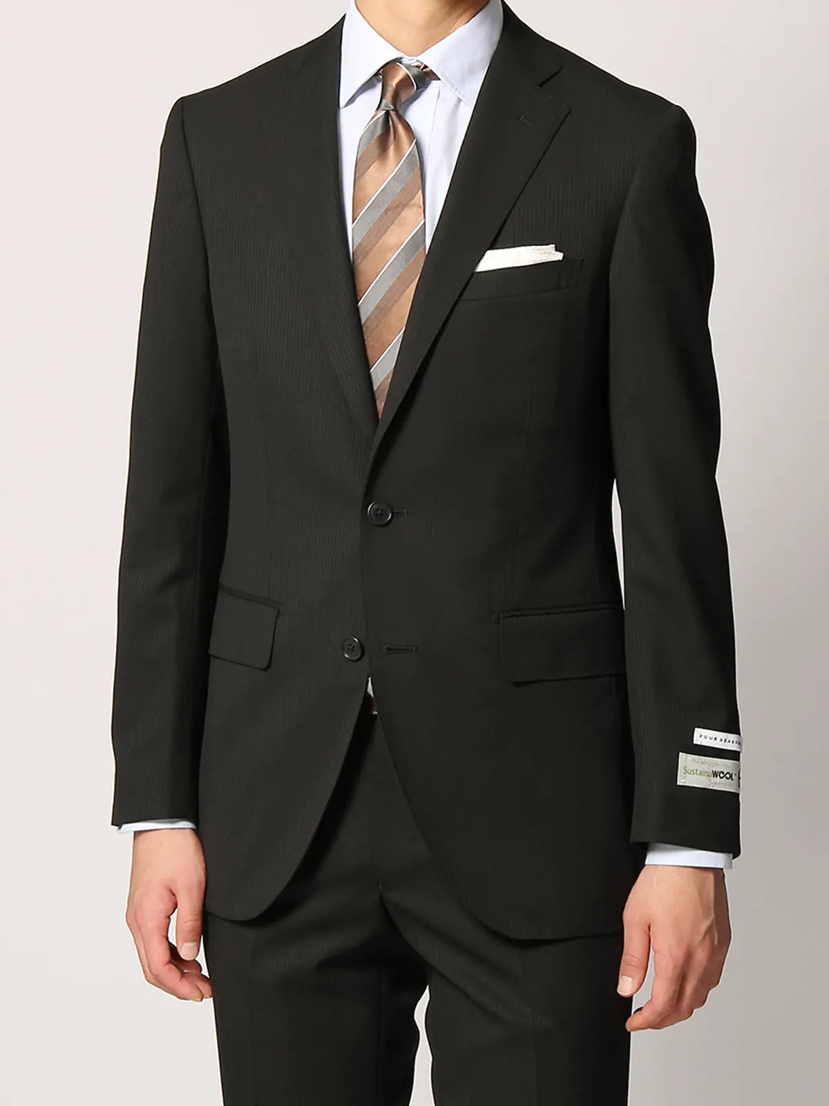 スーツ／ツーパンツ／2つボタン／シャドーストライプ／CH22 | SUIT