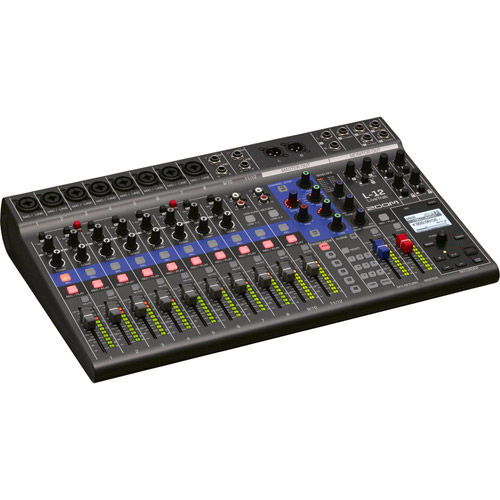 Zoom LiveTrak L-12 - 12-Channel Digital Mixer & Multitrack