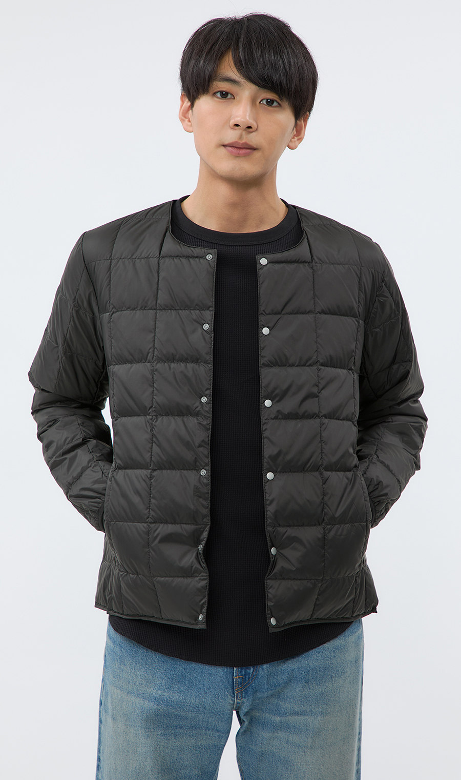 インナーダウンジャケット【TAION】 (T104-01) | TAION | 紳士服