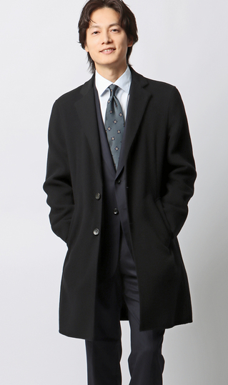 バルンケットコート【カシミヤ混】【ダブルフェイス】 (59252202C-91