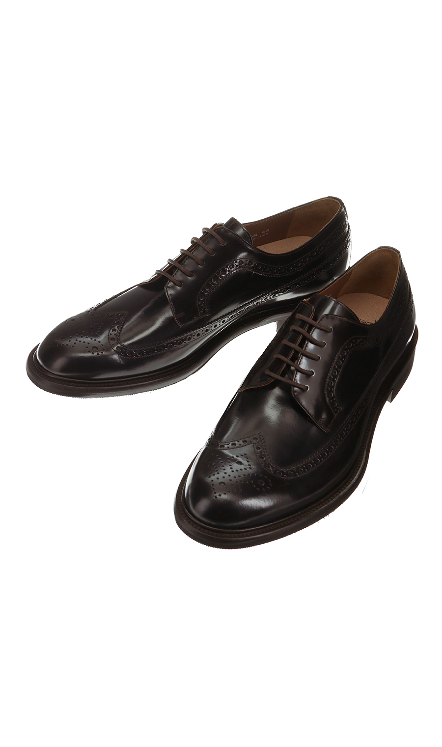 □ウイングチップ【メダリオン】【CALZOLERIA TOSCANA】【外羽根式